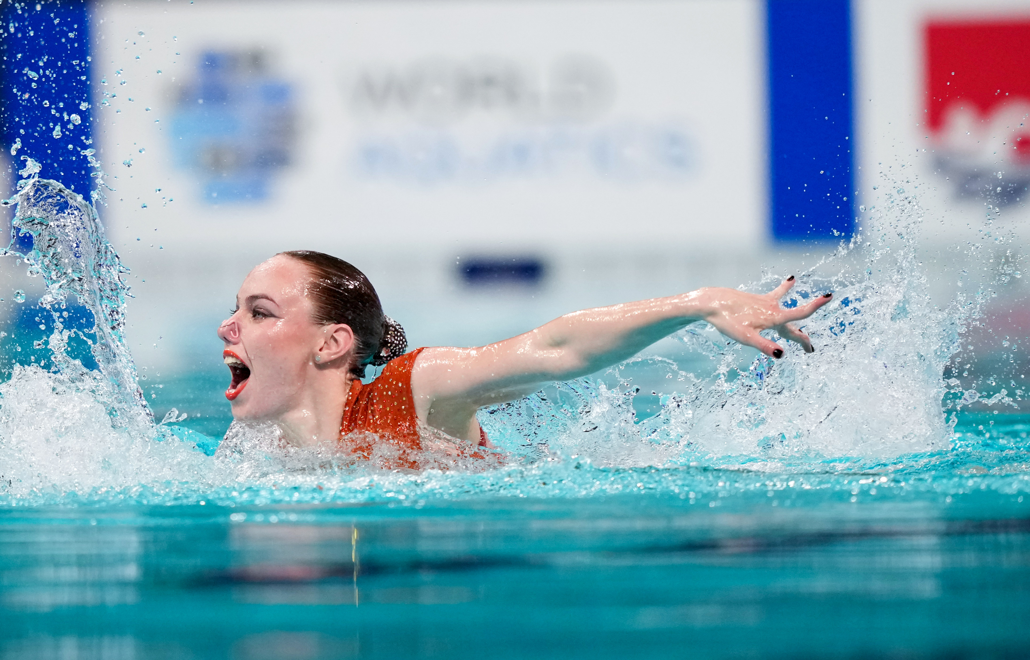 英国选手获得女子米游泳第三名 英国选手获得女子米游泳第三名