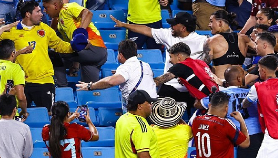 场面火爆！美洲杯观众席沸腾不已